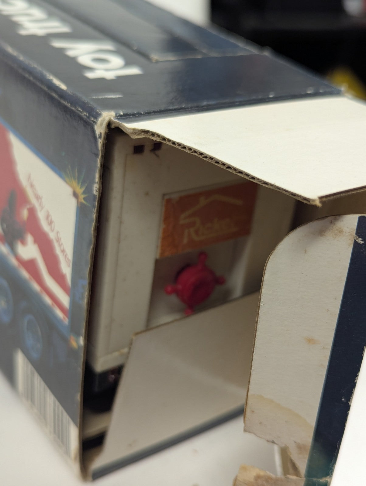 VINTAGE RICKEL TOY TRUCK BANK (Semi-Truck) IN ORIGINAL BOX