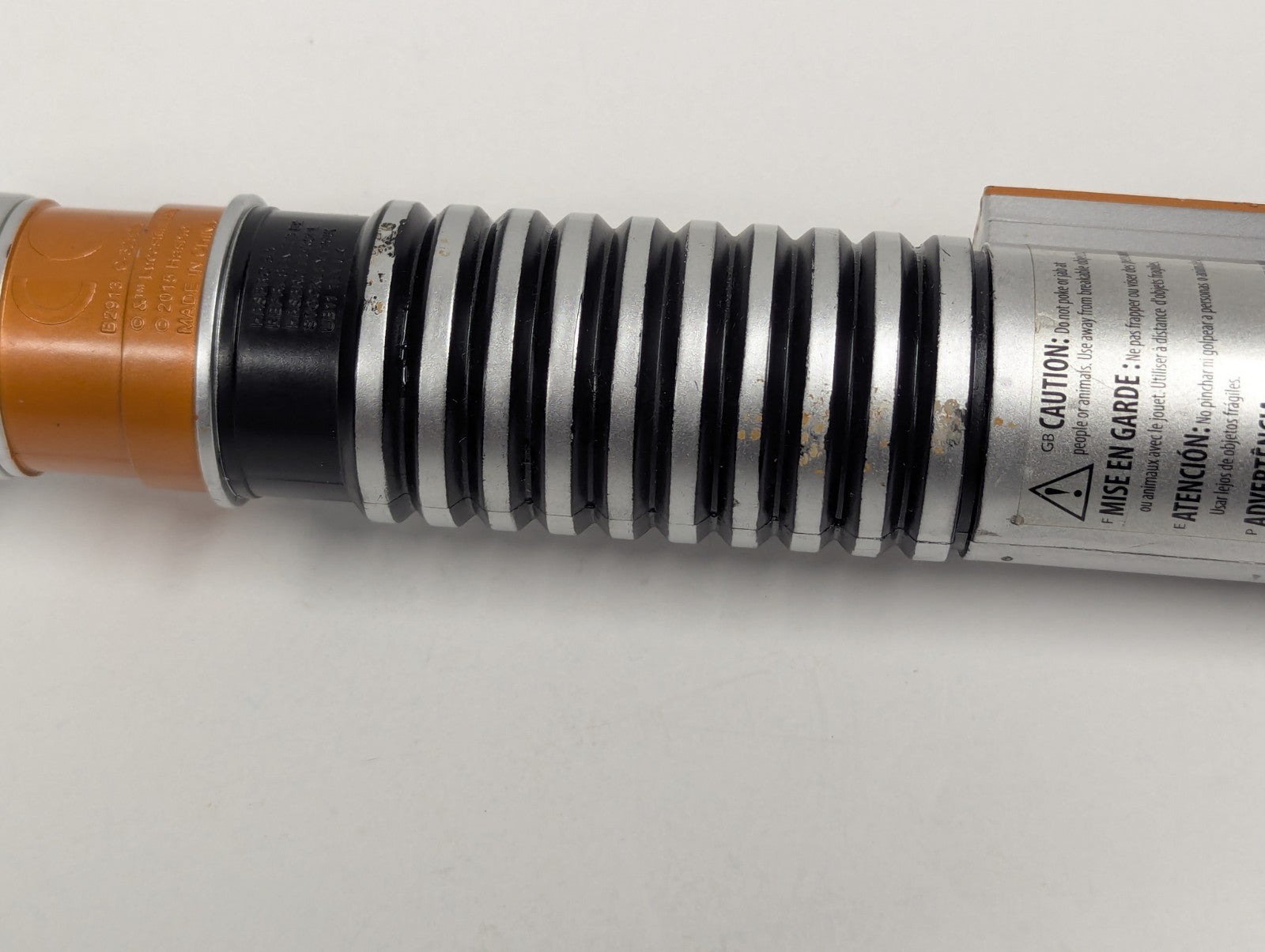 2015 Star Wars Hasbro Luke Skywalker Green Light Saber UnTested 