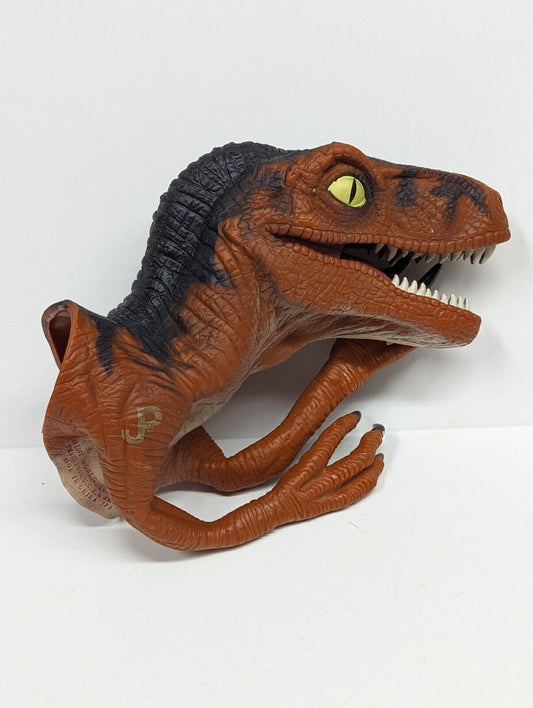 Vtg 1996 The Lost World Jurassic Park Velociraptor Dinosaur Action Hand Puppet