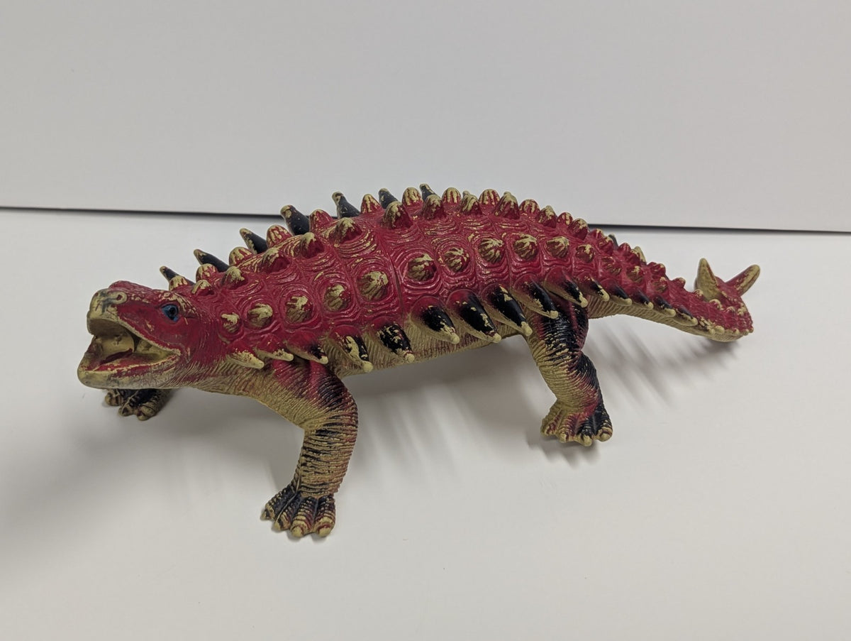 Vintage 1986 Dor Mei Ankylosaurus 15" Dinosaur Figure