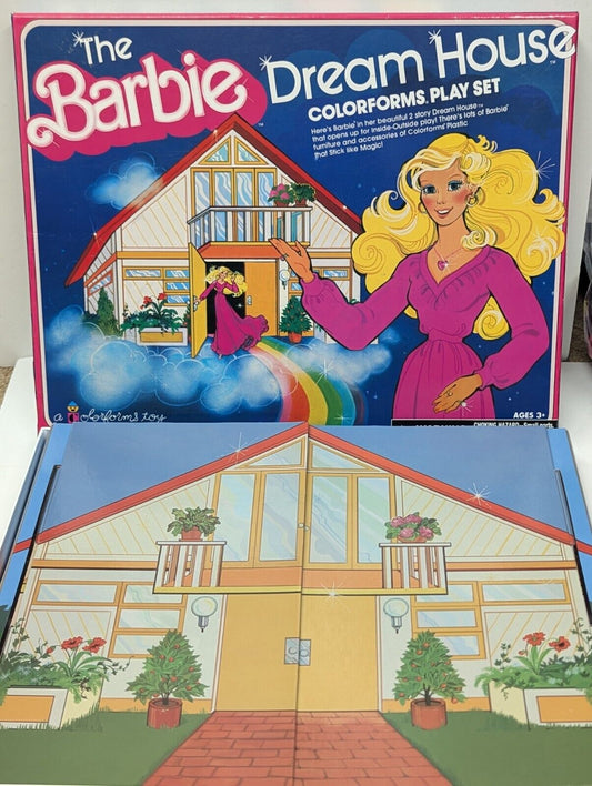 The Barbie Doll Dream House Colorforms PlaySet Retro Vintage Classic 2020  