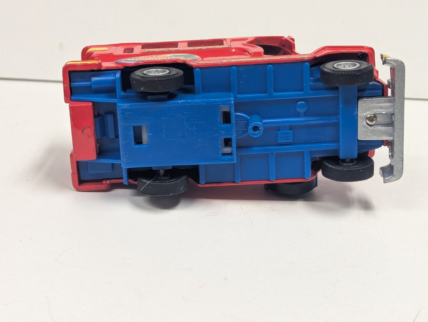 Vintage Phillippines Jeepney Diecast Taxi Mindanao Red (Broken Front) As Is