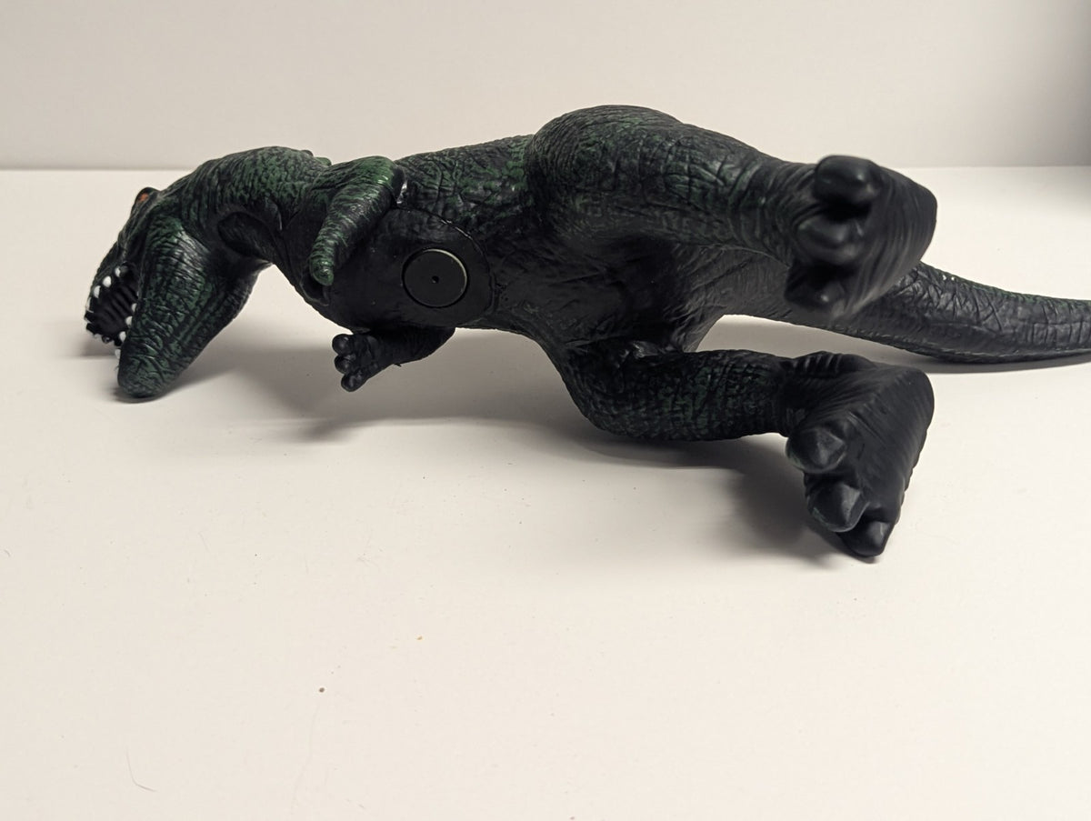 Vintage Style T-Rex Dinosaur Toy 10" Foam Filled Soft Rubber Monster Unlicensed 