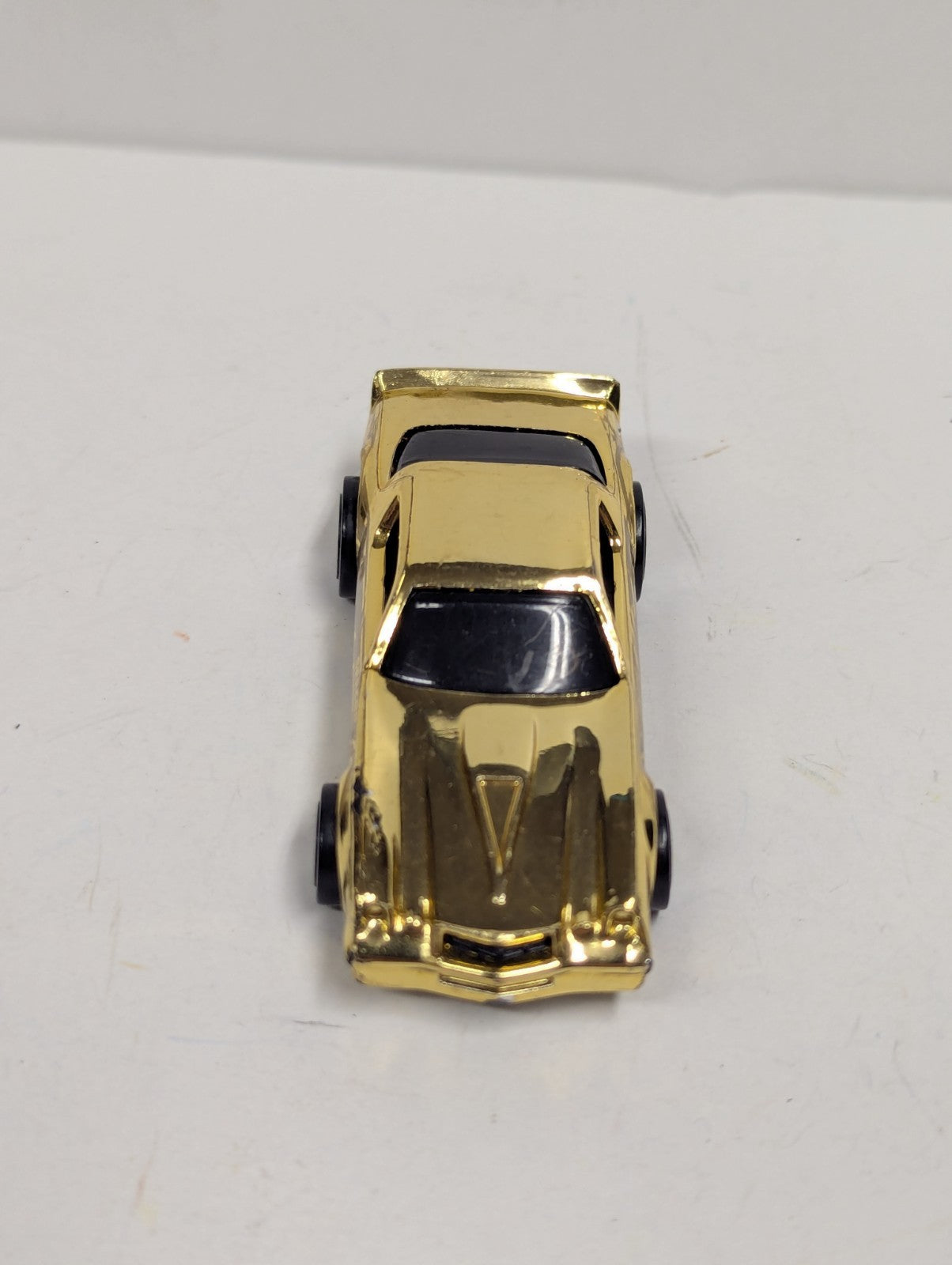 Vintage 1982 Hot Wheels Gold Chrome Dragon Fire Chevrolet Chevy Camaro Z28