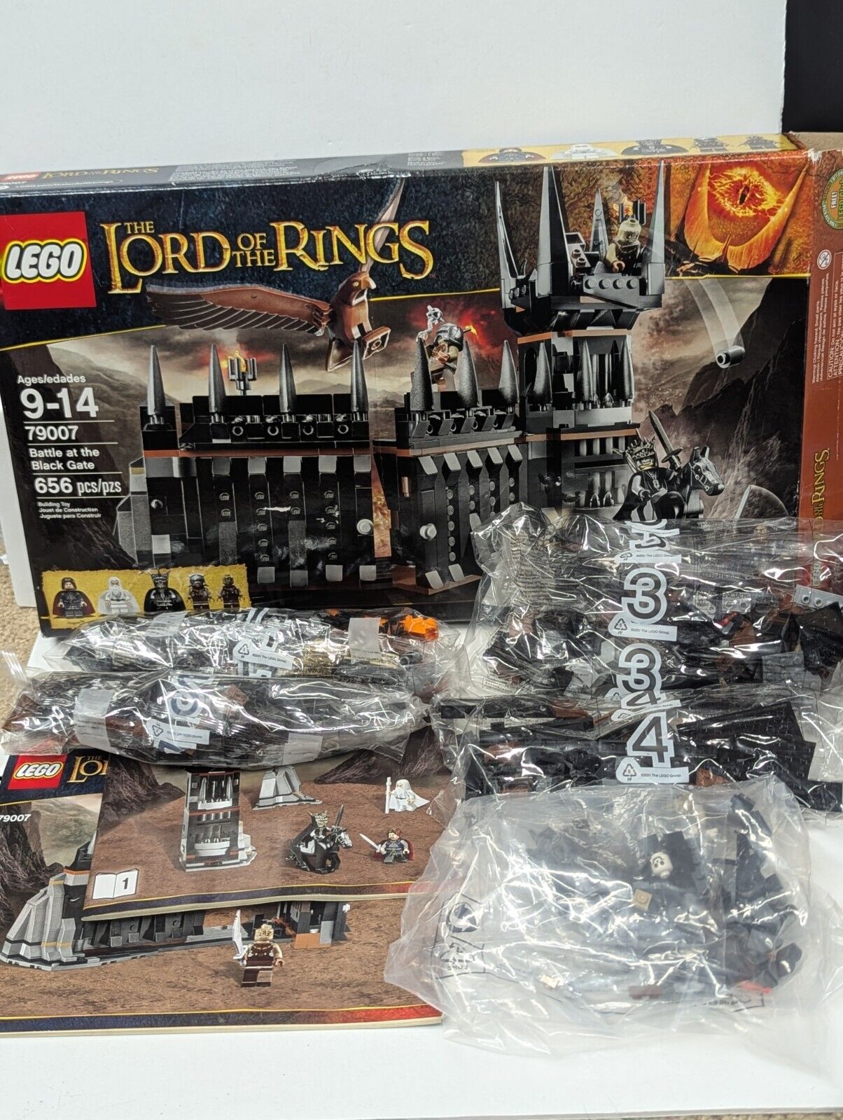 LEGO The Lord of the Rings: Battle at the Black Gate (79007) Missing 2 Figures
