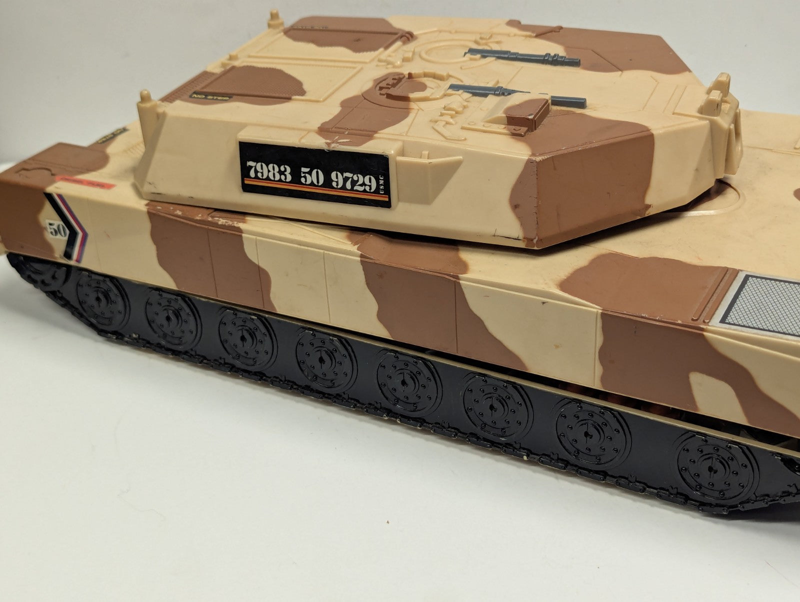 1993 Vintage Micro Machine USMC Military Battle Tank Playset Galoob Incomplete 