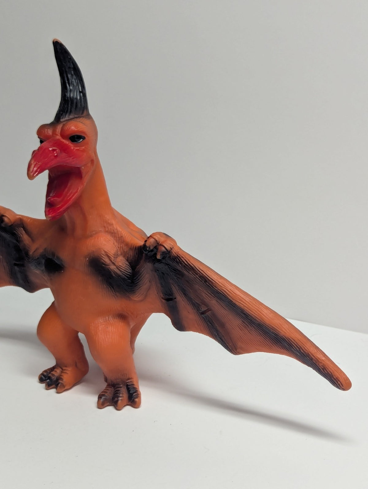 Vintage 1980s/1990s IMPERIAL/CHAP MEI Vinyl/Squishy 8.5" PTERANODON/PTERODACTYL