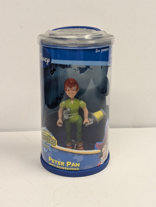 DISNEY 2006 PETER PAN PIRATES HEROES WITH ACCESSORIES "PETER PAN" FIGURE NIB