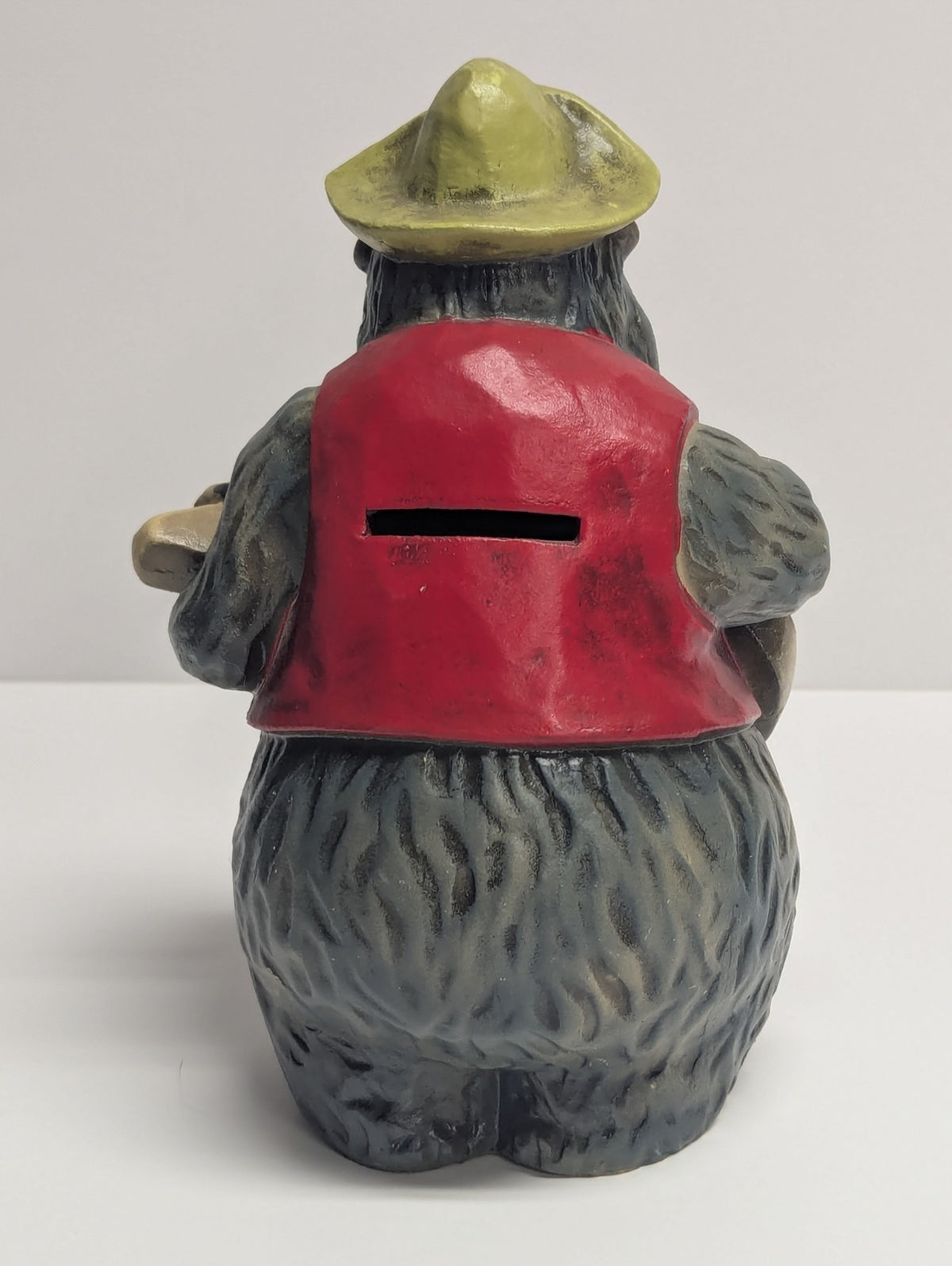 Vintage 1970's  Walt Disney's Big Al Country Bear Jamboree Ceramic Coin Bank
