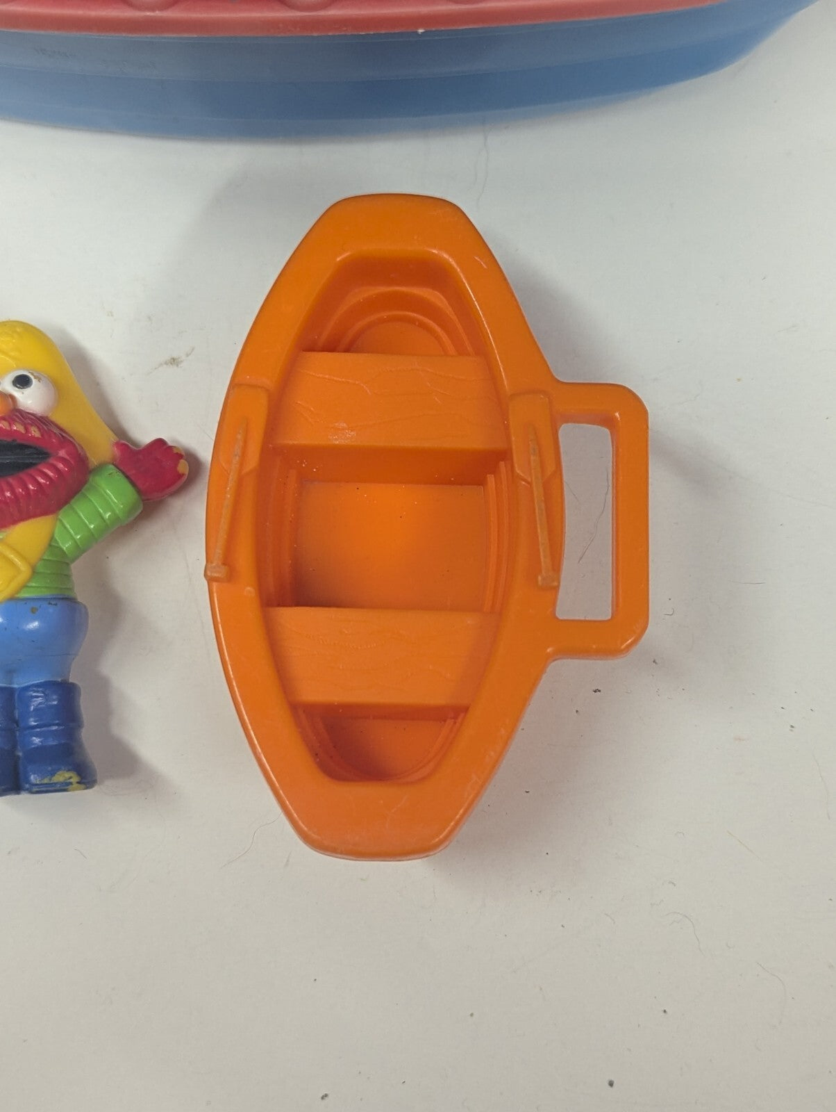 Tyco Vintage Sesame Street Elmo Sinking Pirate Ship Bath Toy 1998