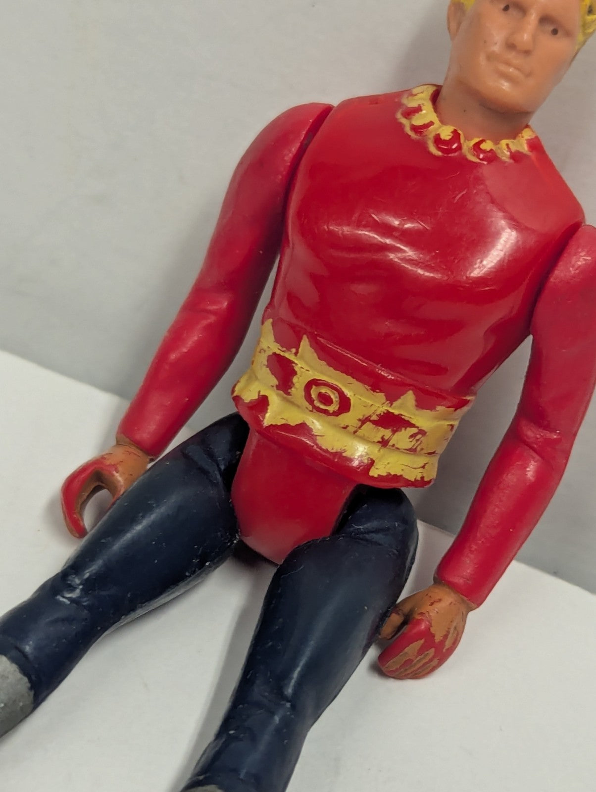1979 Vintage Flash Gordon Action Figure Mattel KFS Hong Kong 3.75" Loose Joints