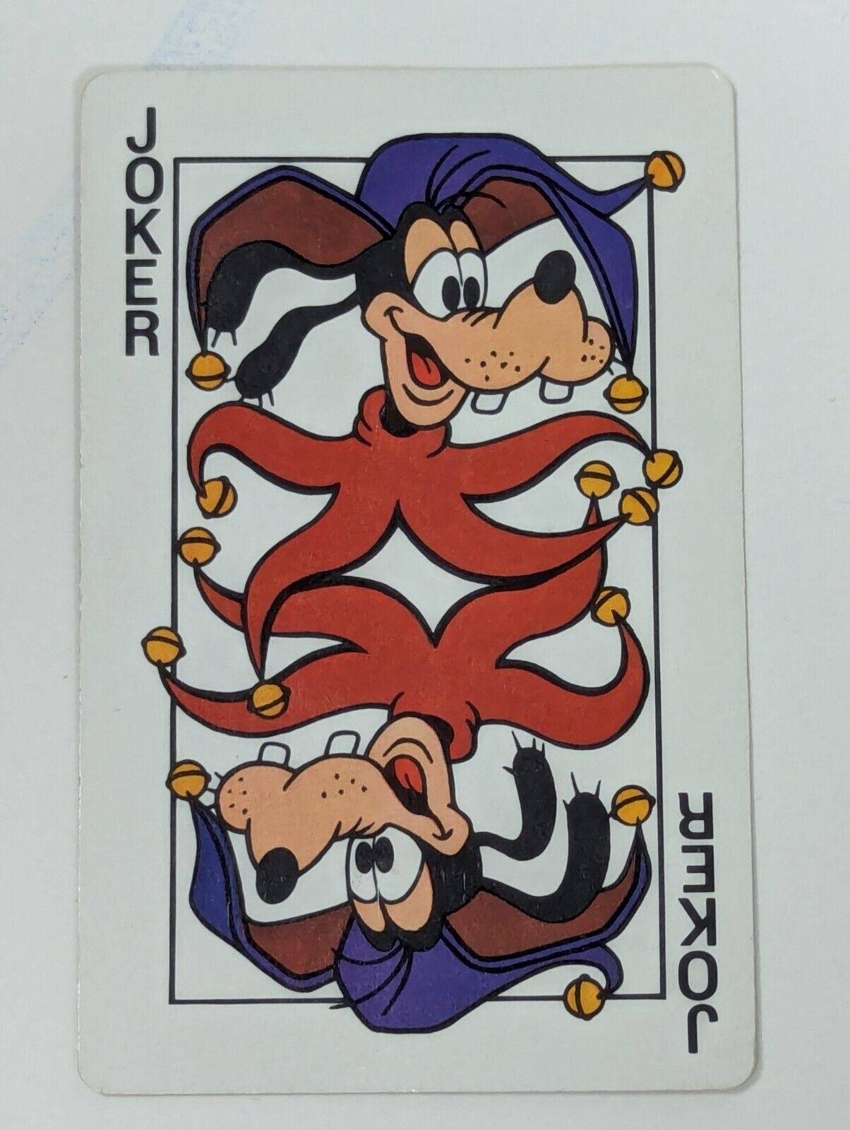 Mickey Mouse Playing Cards in Director's Chair.
