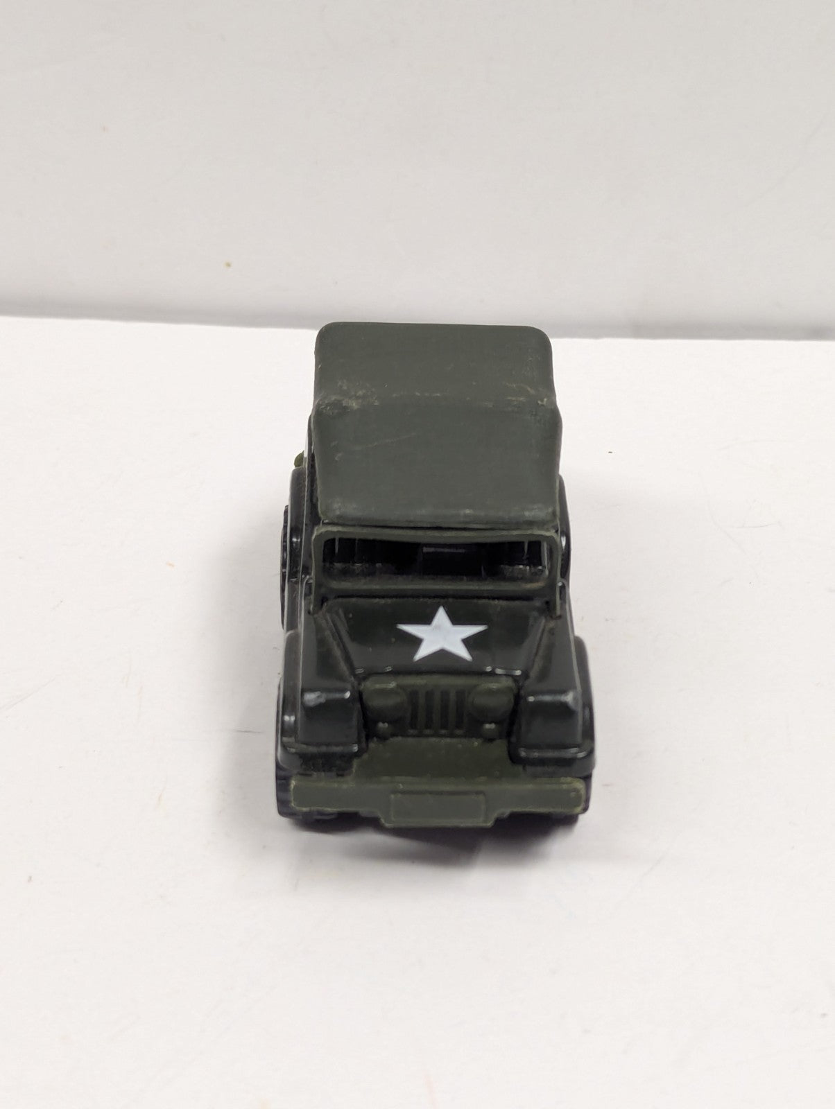 1981 4" ARCO COMBAT-FORCE ARMY JEEP By Hong Kong 