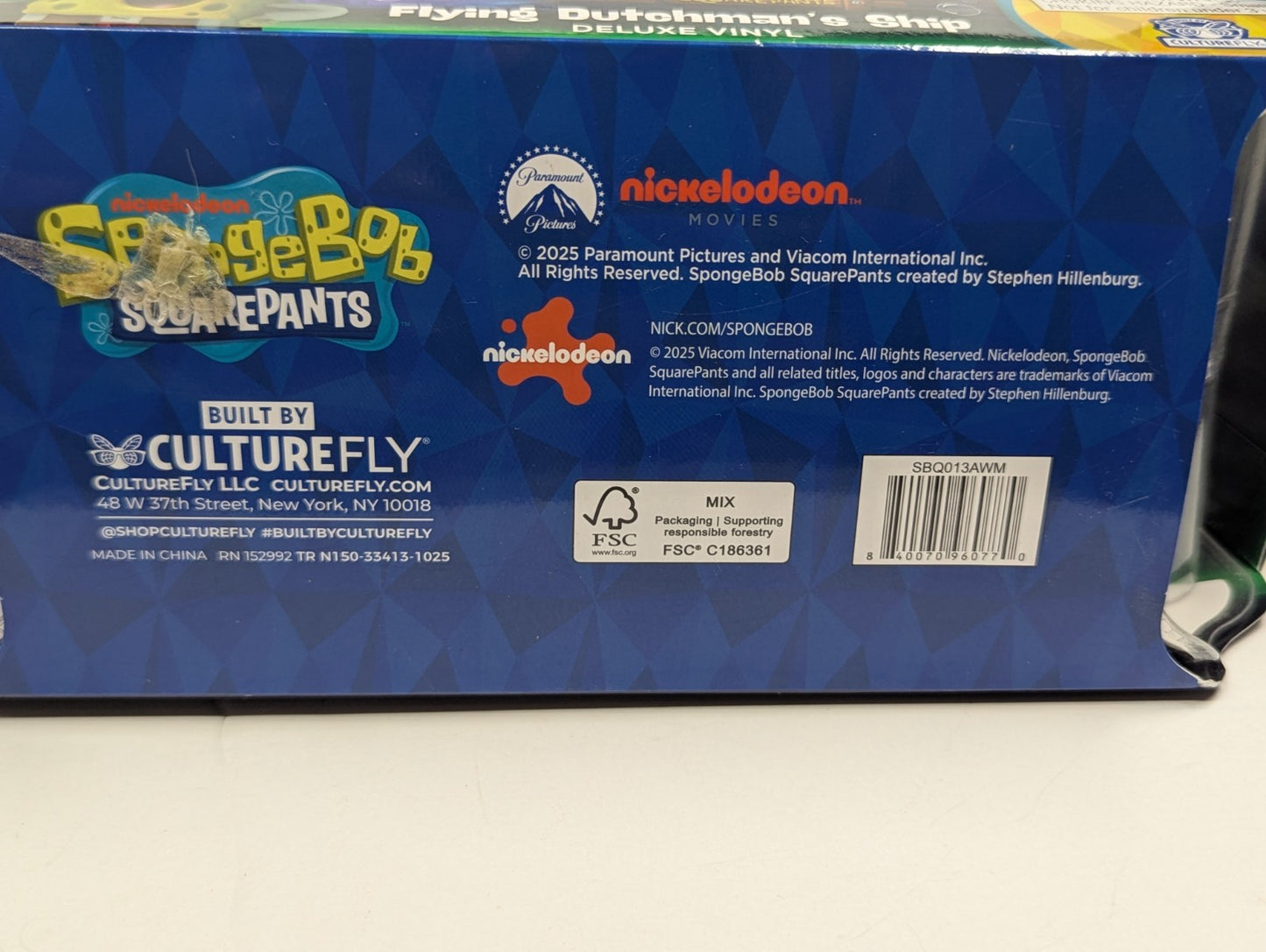 The Spongebob Movie FLYING DUTCHMAN’S SHIP Deluxe Vinyl by Culturefly