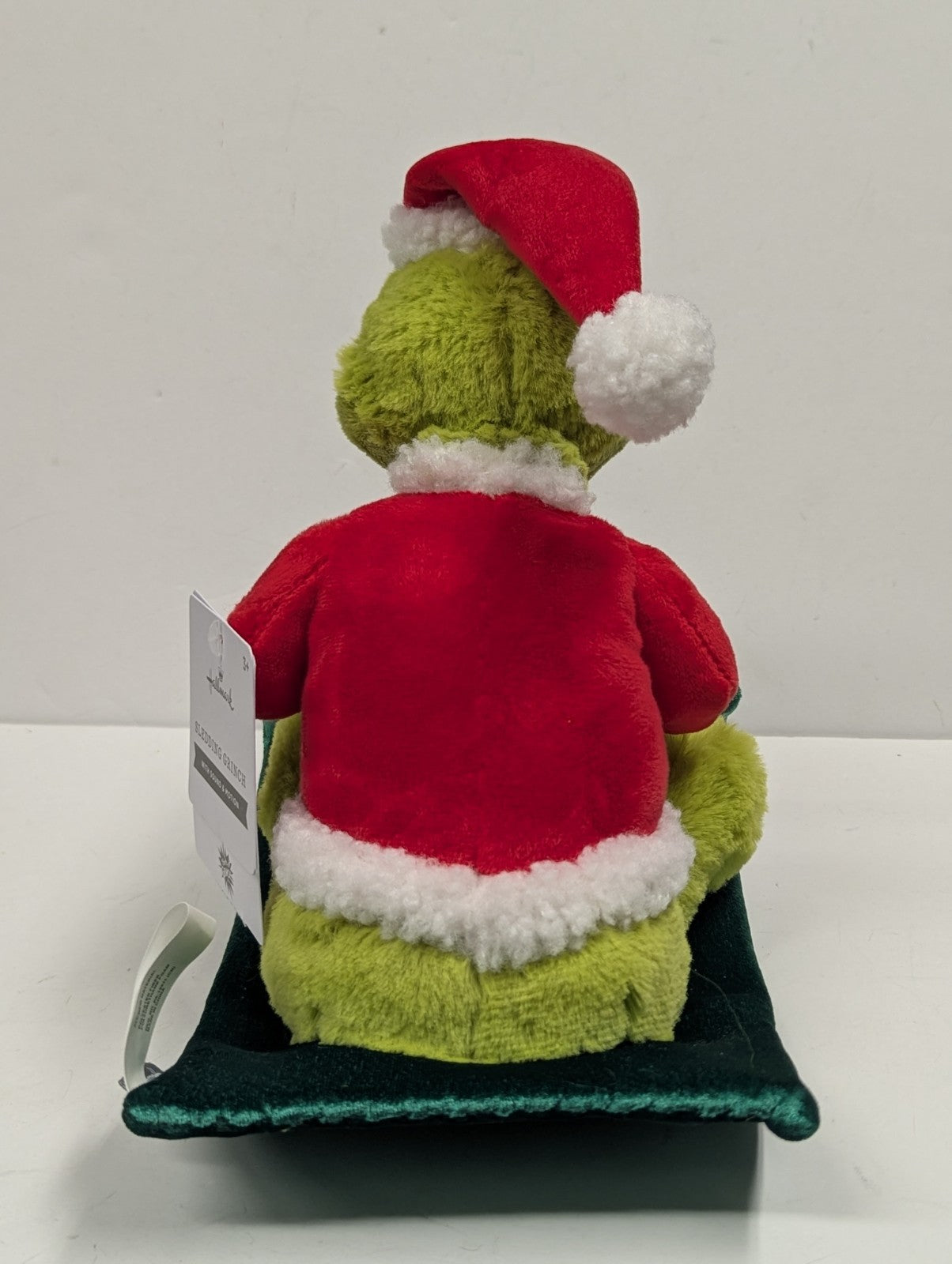 2024 HALLMARK SLEDDING GRINCH PLUSH with Tag & Cindy-Lou Plush