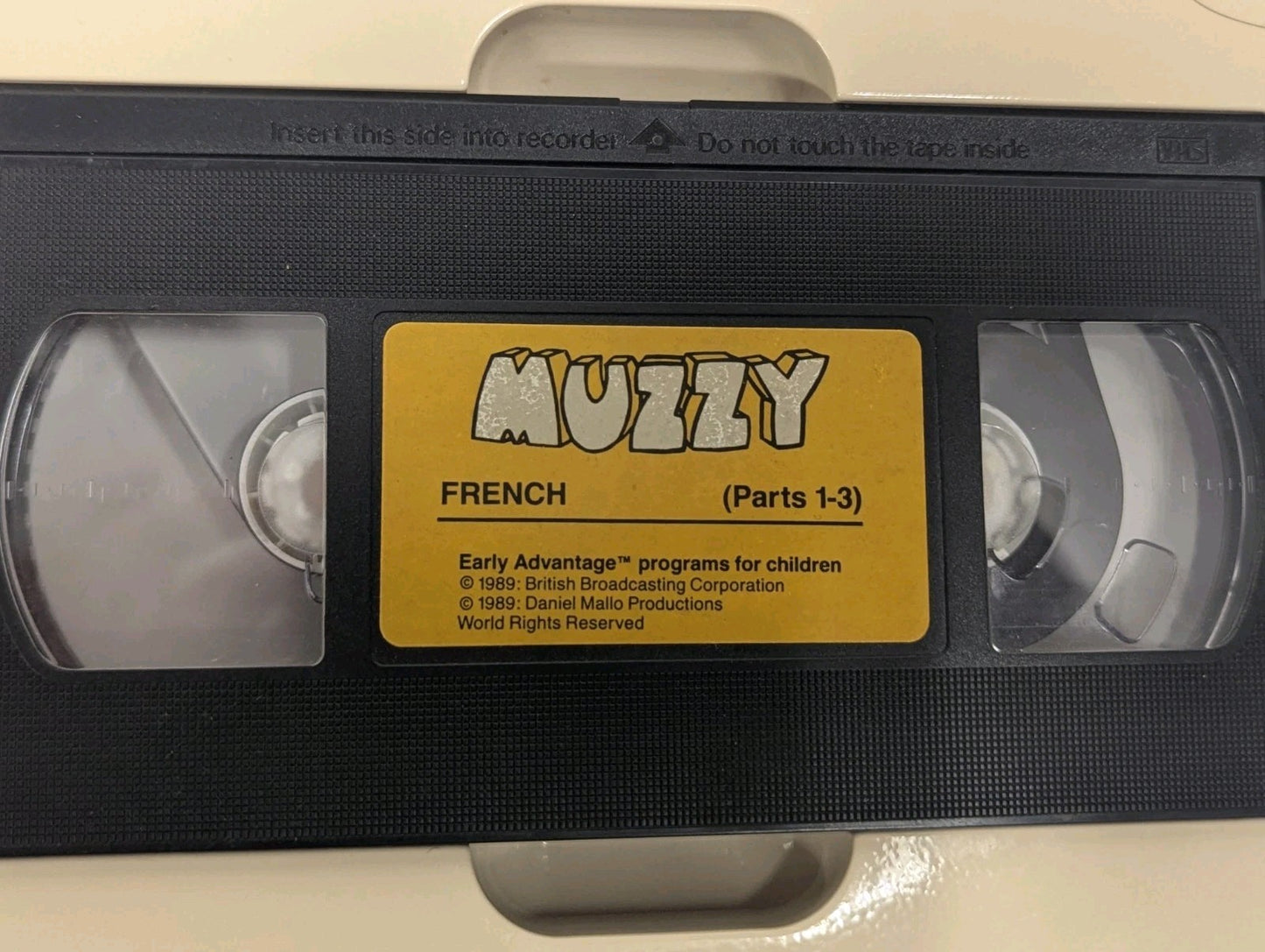 Vintage BBC Muzzy French Language Course for Children Level 1 VHS