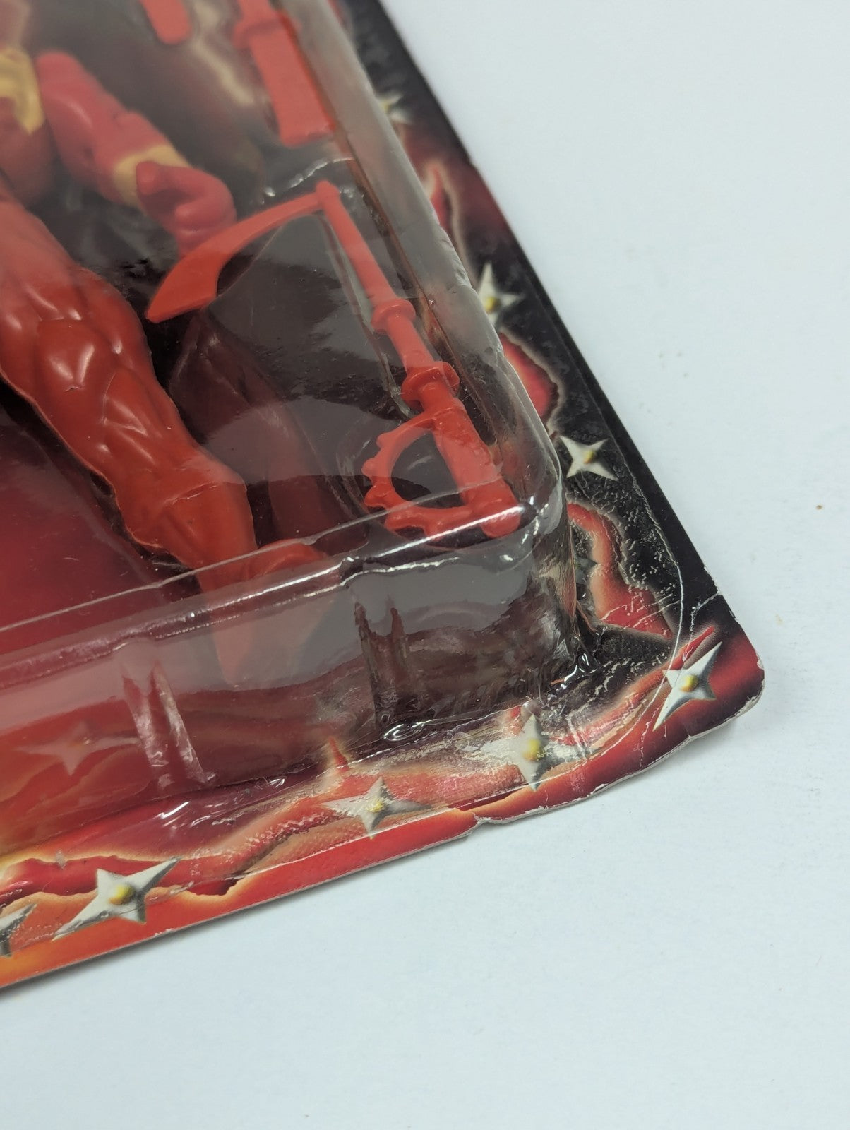 Vintage Secret Red Ninja Force Action Figure Bootleg Toy