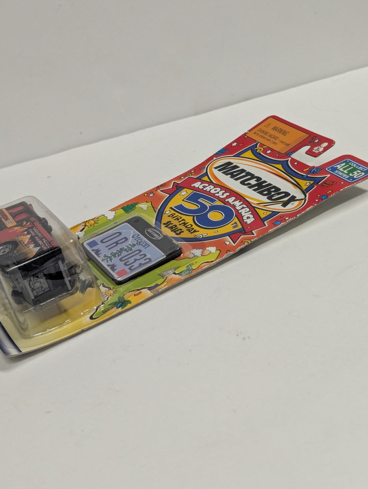 Matchbox Across America Oregon OR-033 Dennis Sabre Fire Truck Western Collection