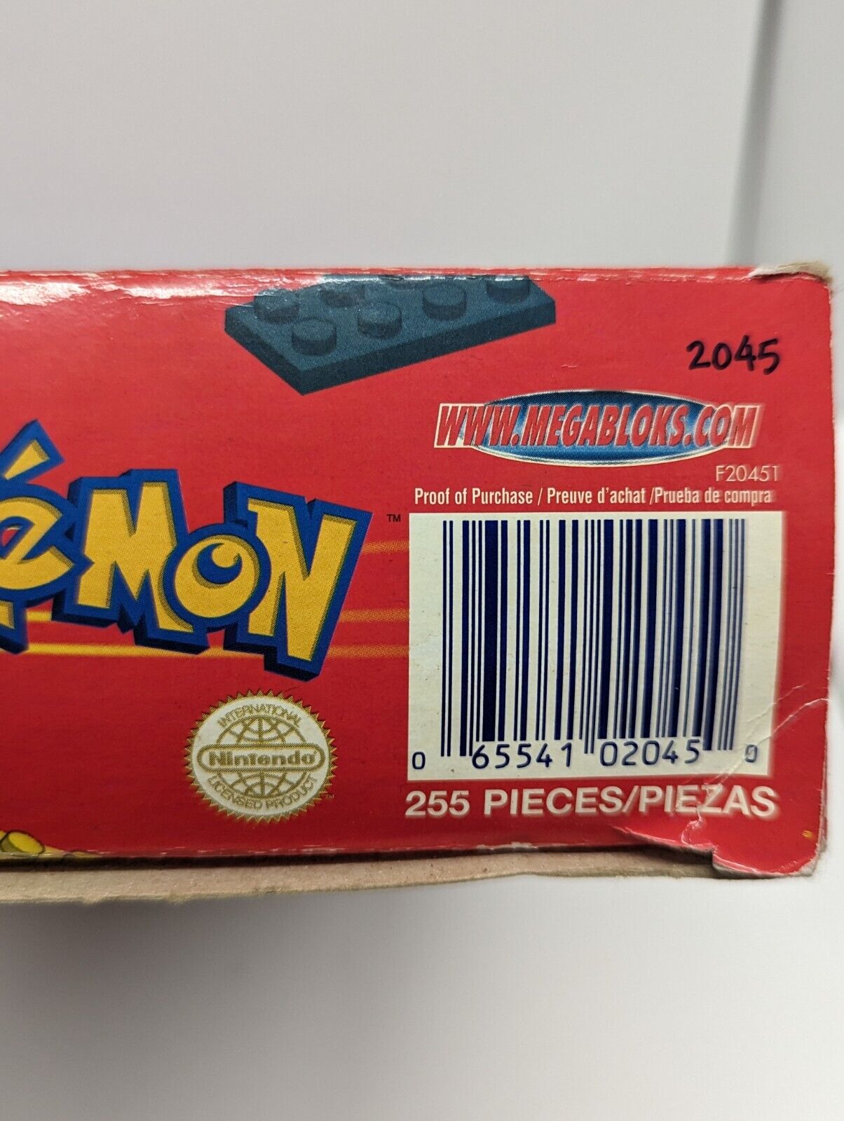 Pokemon Mega Bloks Pokebloks #06 Charizard #2045- COMPLETE Vintage 2000