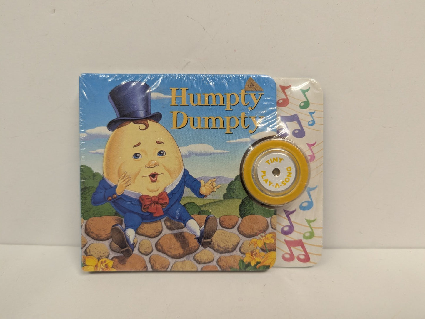 1996 Humpty Dumpty Tiny Play-A-Song Sound Book by Kristi Fisher 