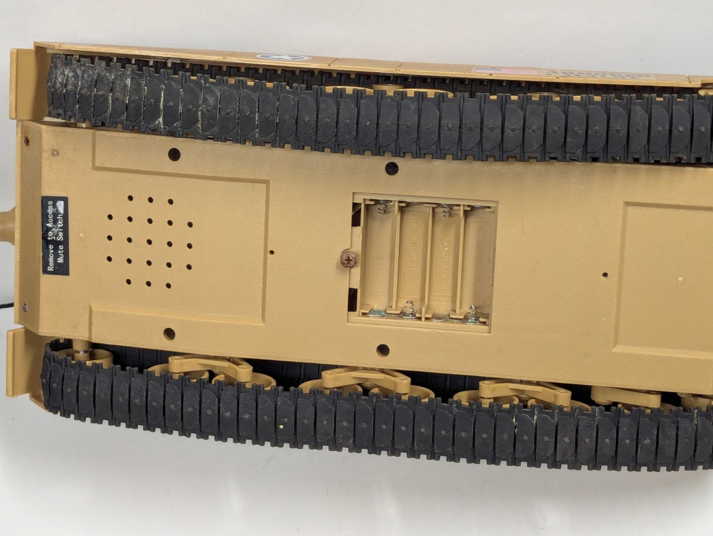 U.S. ARMY TANK Toy State Industrial (Lights, Sounds, Movement) UNTESTED