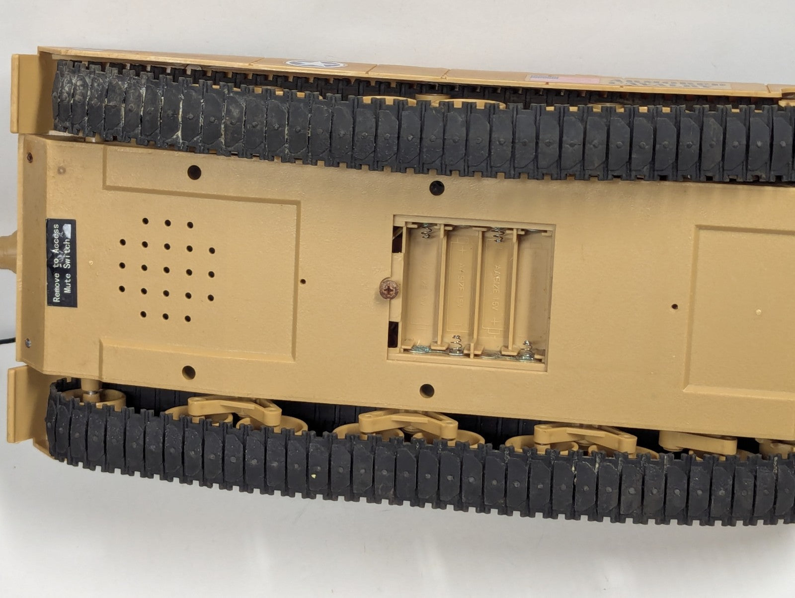 U.S. ARMY TANK Toy State Industrial (Lights, Sounds, Movement) UNTESTED