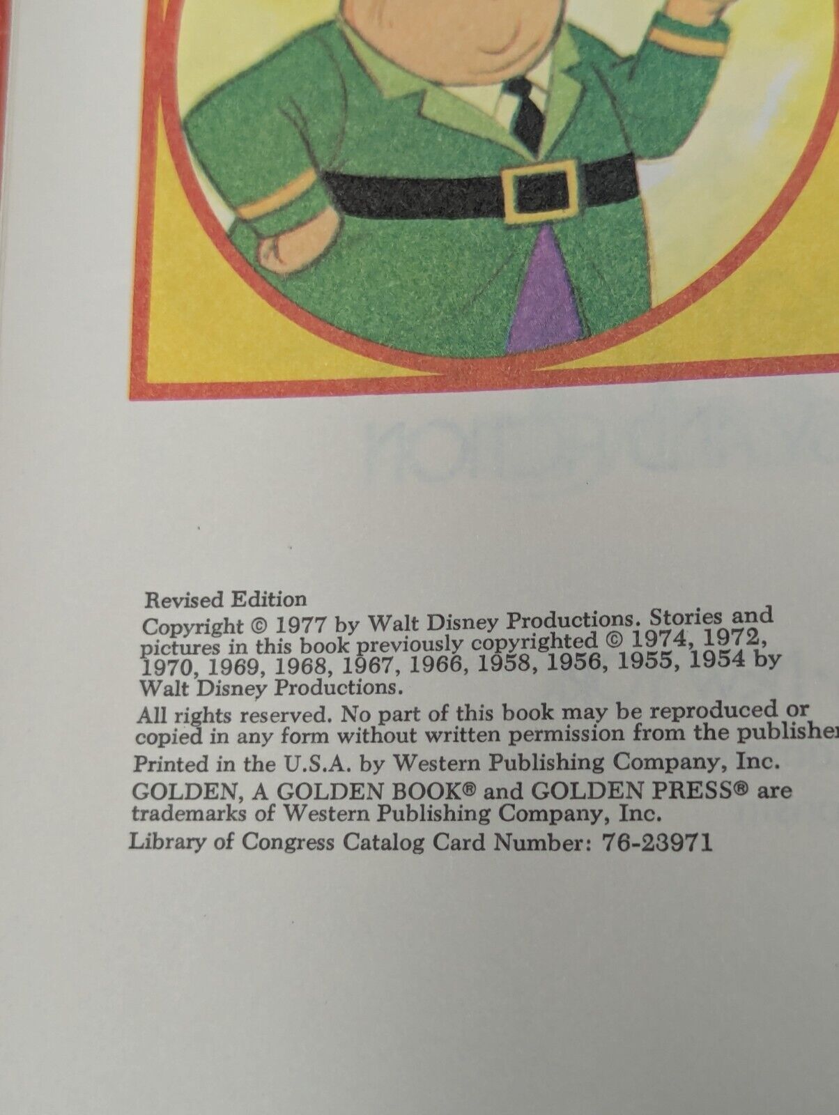 Walt Disney Adventures in Fact Hardcover Book Golden Press Vintage 1977