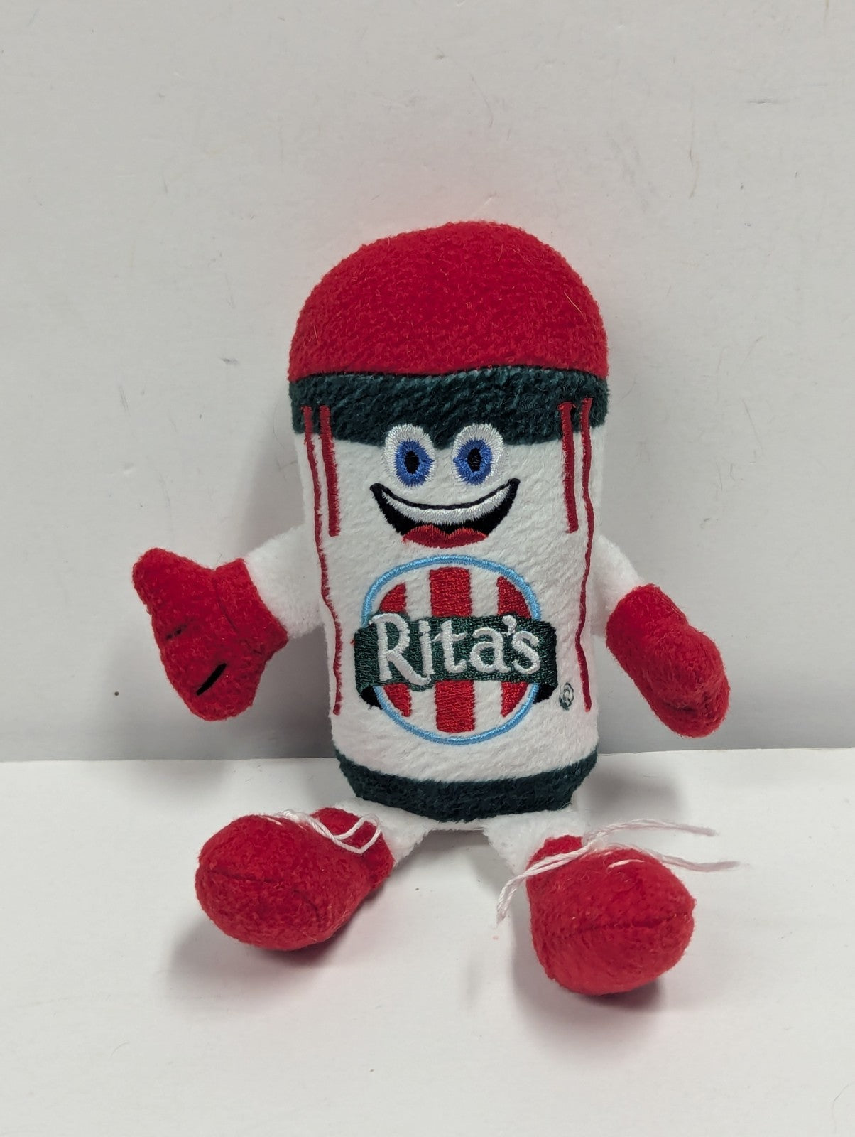 RARE Rita's Italian Ice & Frozen Custard Restaurant Mascot Ice Guy Plush Doll