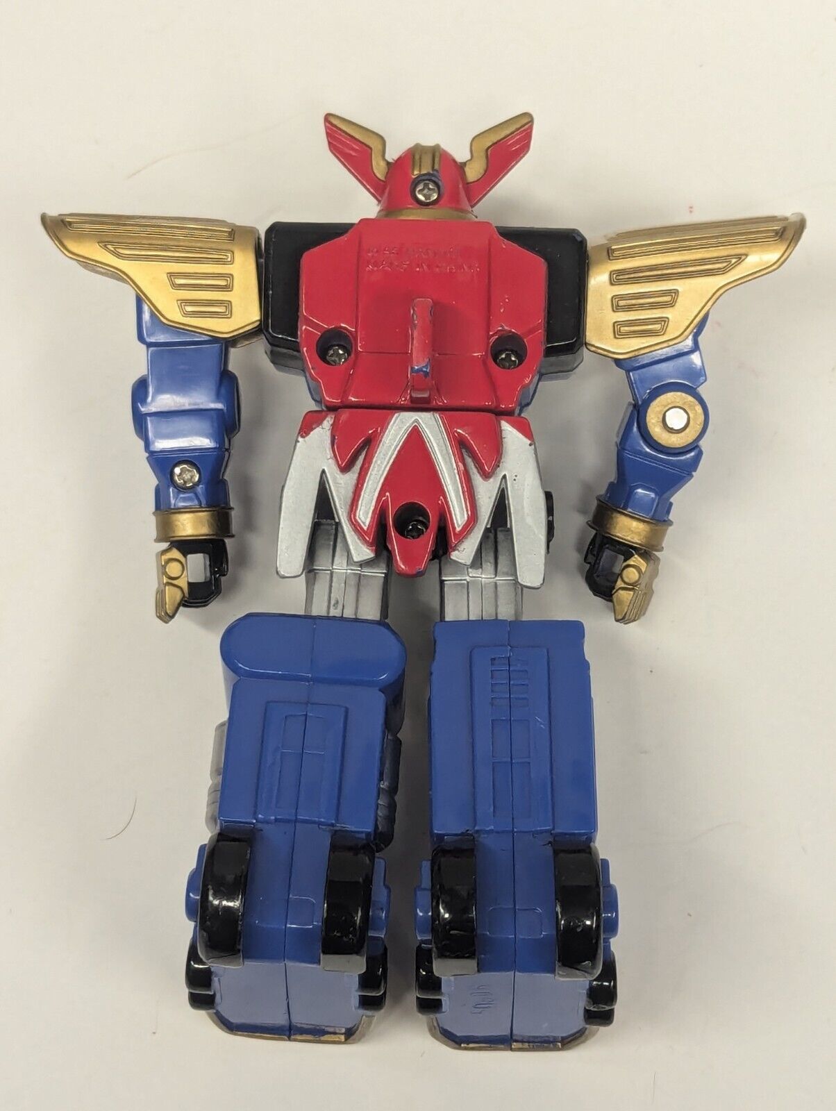 Vintage Power Rangers Zeo Megazord 5" Action Figure Zord 1996 Bandai Complete 