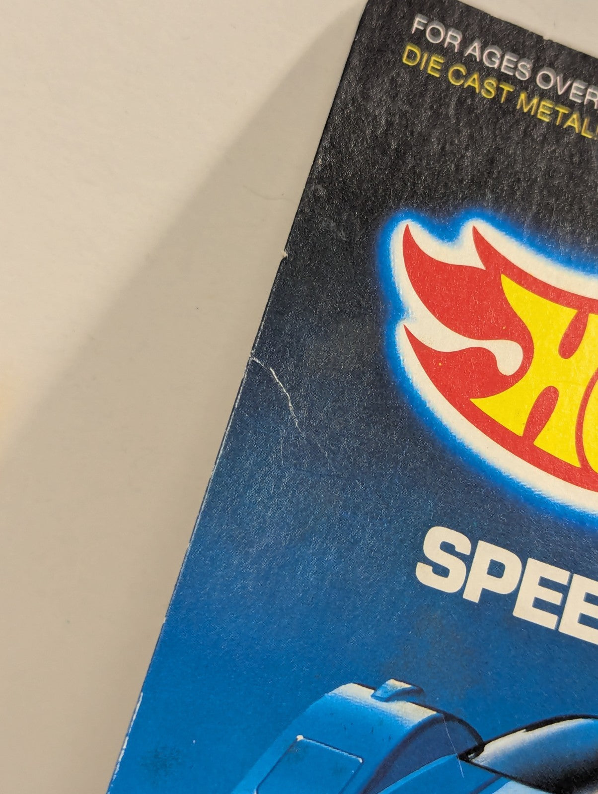 1988 Hot Wheels SPEED FLEET Custom Corvette Convertible on Card