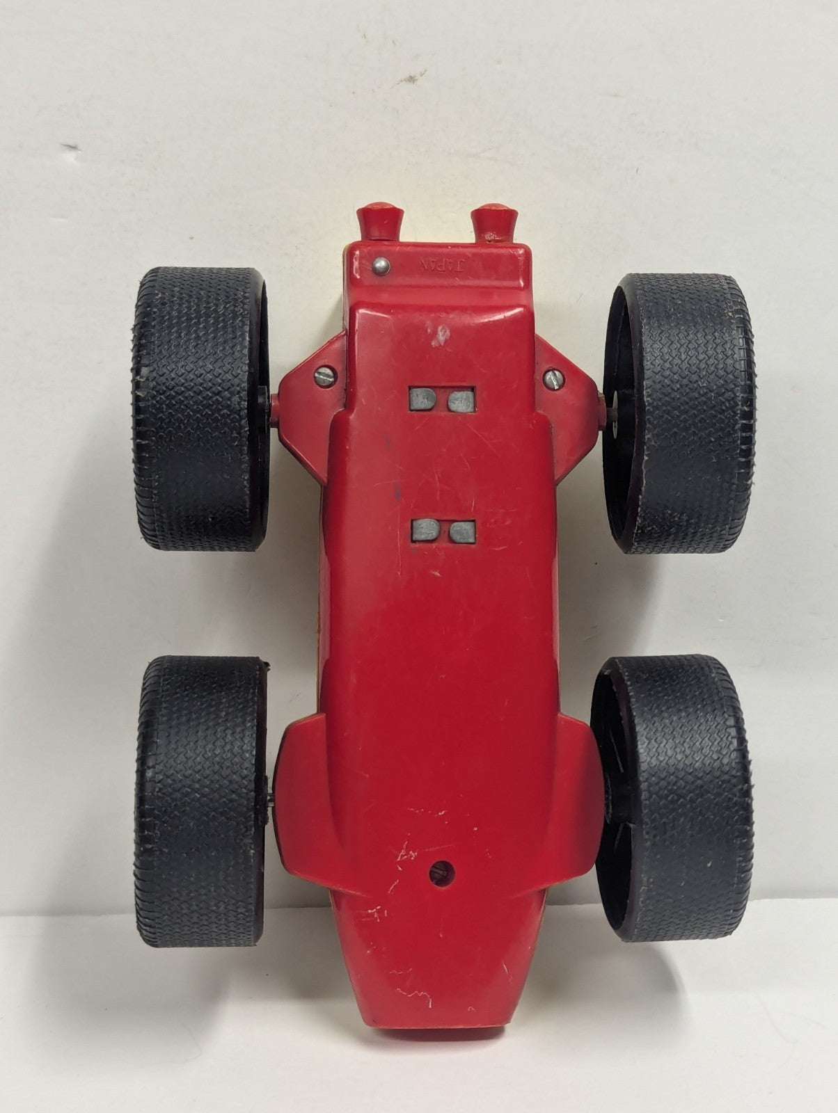Vintage Disney Mickey Racing Car Friction Motor #3 Missing Items Made In Japan