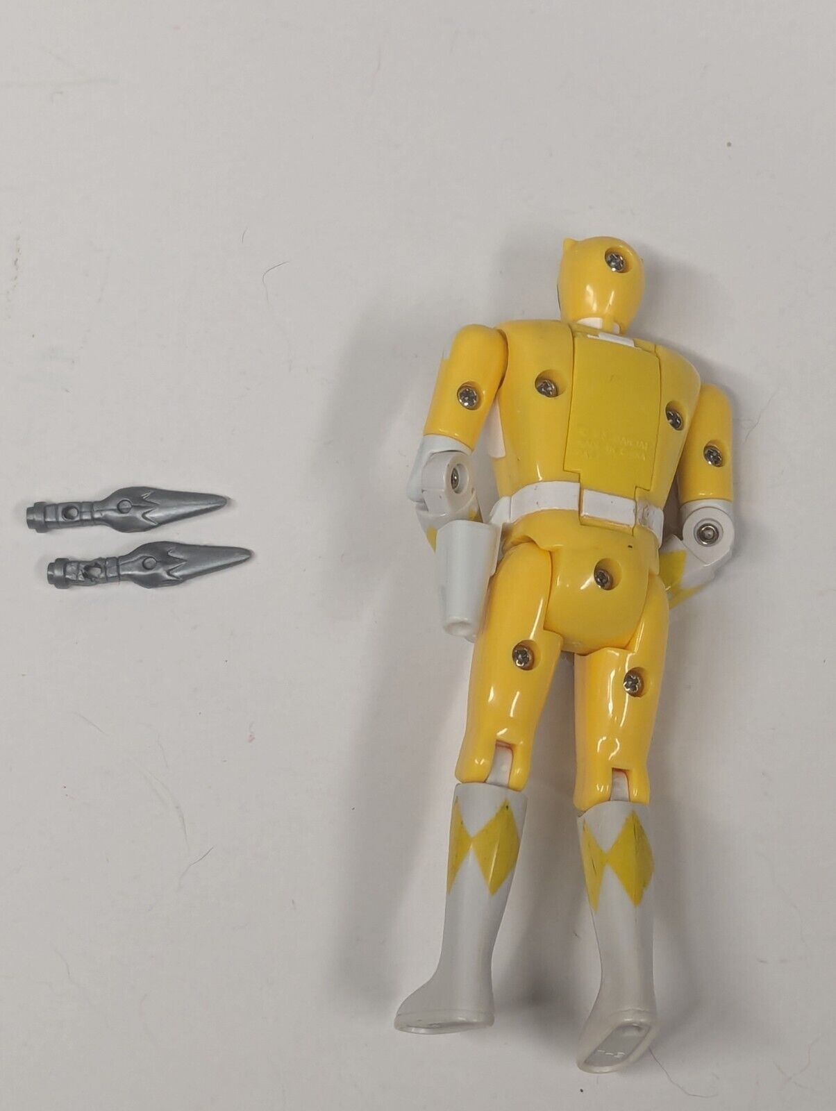 Vintage Bandai 1993 Mighty Morphin Power Rangers Flip Head Figures Lot of 6 