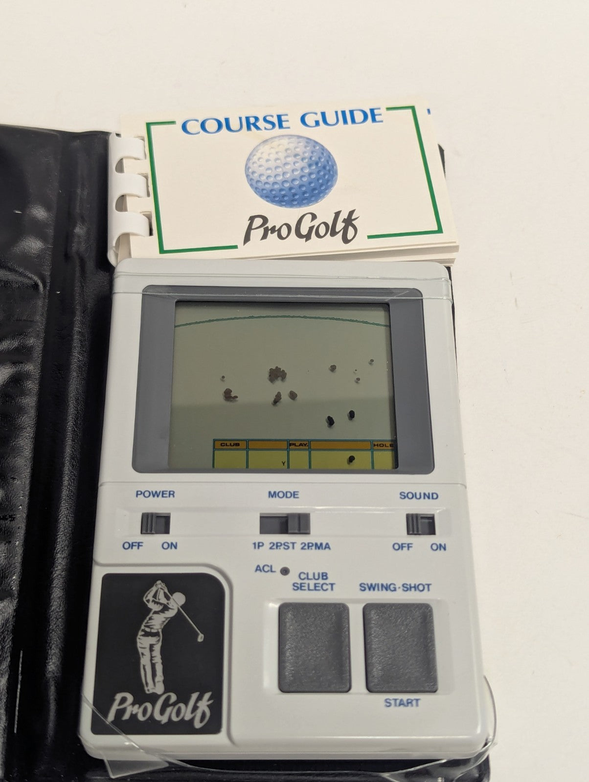 Vintage 1984 LSI Pro Golf Bandai Hand Held Electronic Game w/ Box UNTESTED
