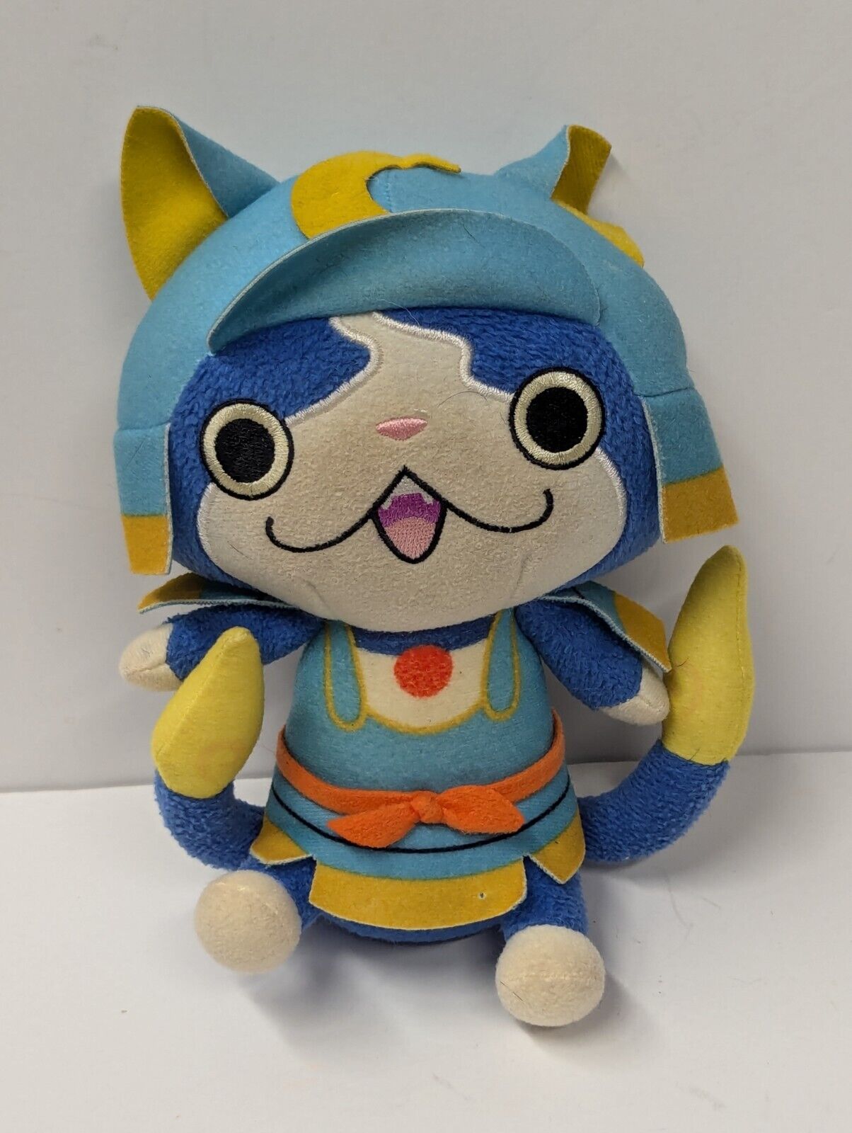 Yo-Kai Watch SHOGUNYAN 8" Samaurai 2015 Stuffed Animal Cat Soft Plush Toy 