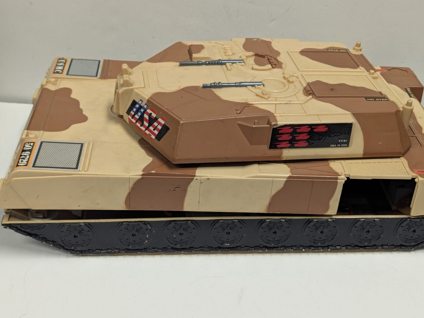 1993 Vintage Micro Machine USMC Military Battle Tank Playset Galoob Incomplete 