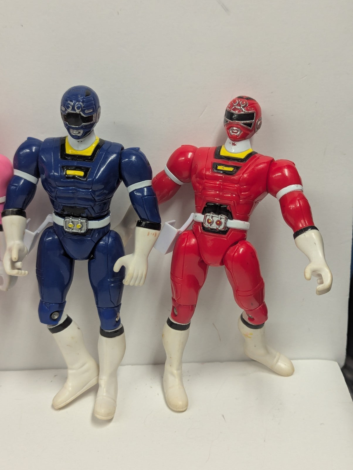 Bandai 1997 Power Rangers Turbo Shifter Action Set Of 6 Figures 