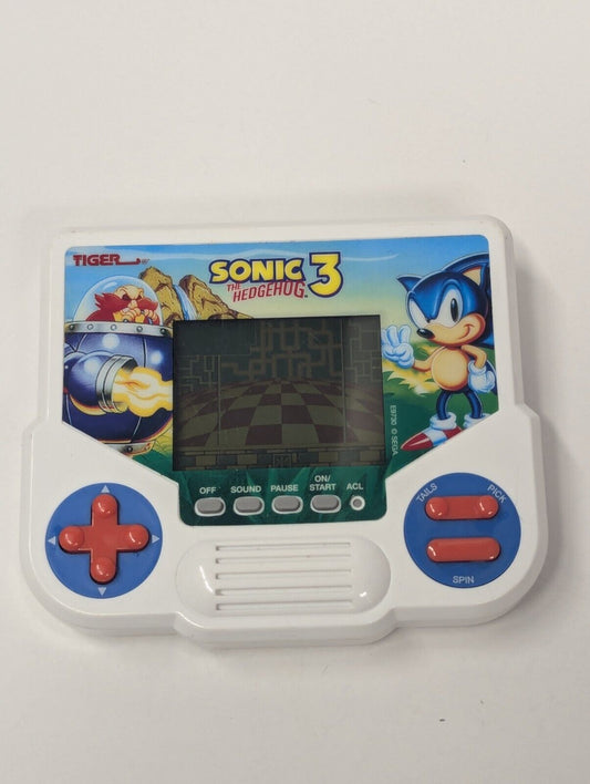 Tiger Sonic The Hedgehog 3 Handheld Electronic Game 2020 Sega Tested/Works