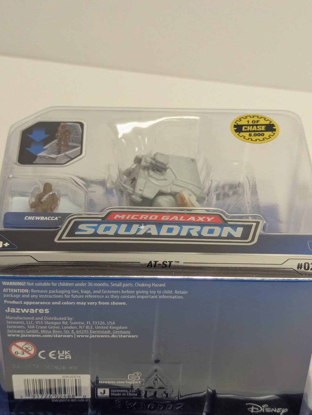 Jazwares Star Wars Micro Galaxy Squadron Episode VI #0266 AT-ST NEW 1/5000 CHASE