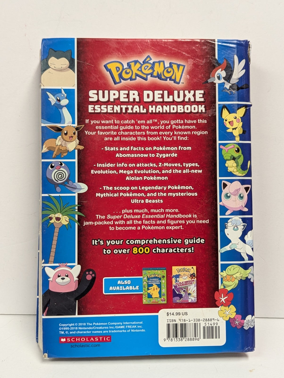 Pokemon: Super Deluxe Essential Handbook by Scholastic Barnes & Nobles Exclusive