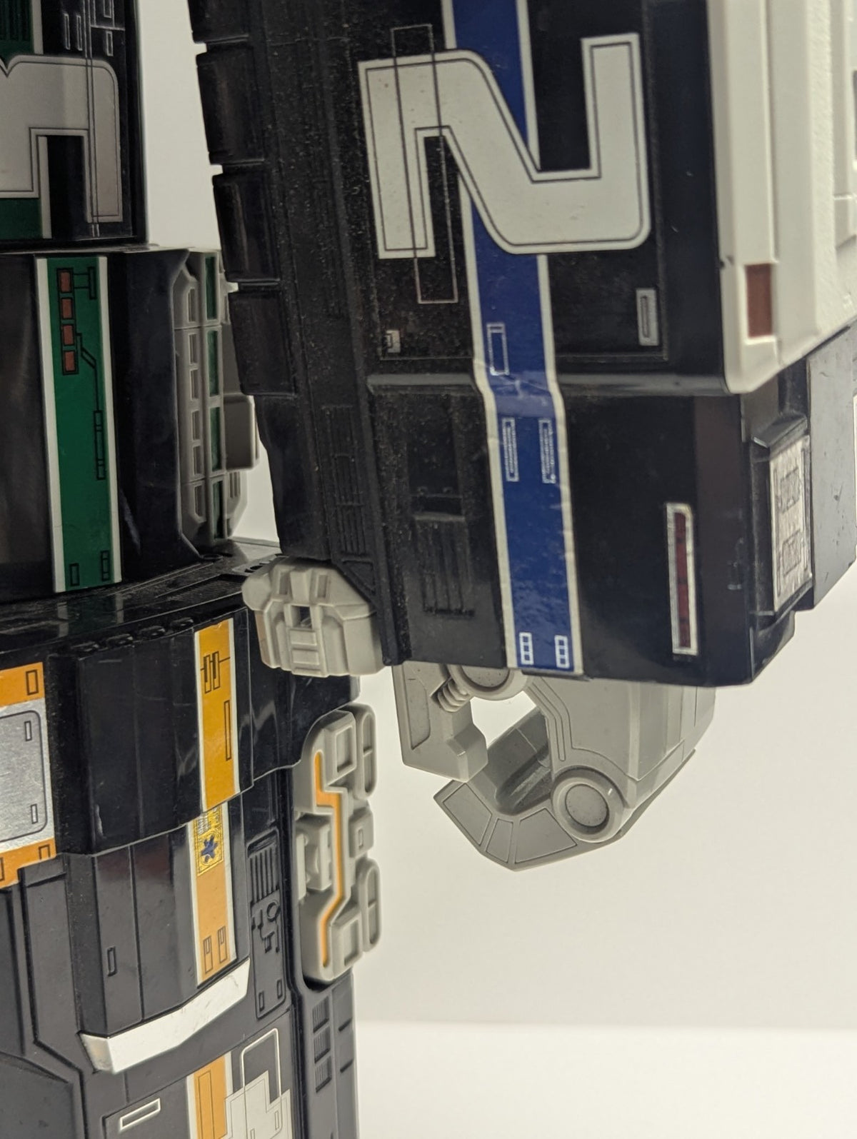 1999 Power Rangers LightSpeed Rescue Super Train Megazord Bandai 