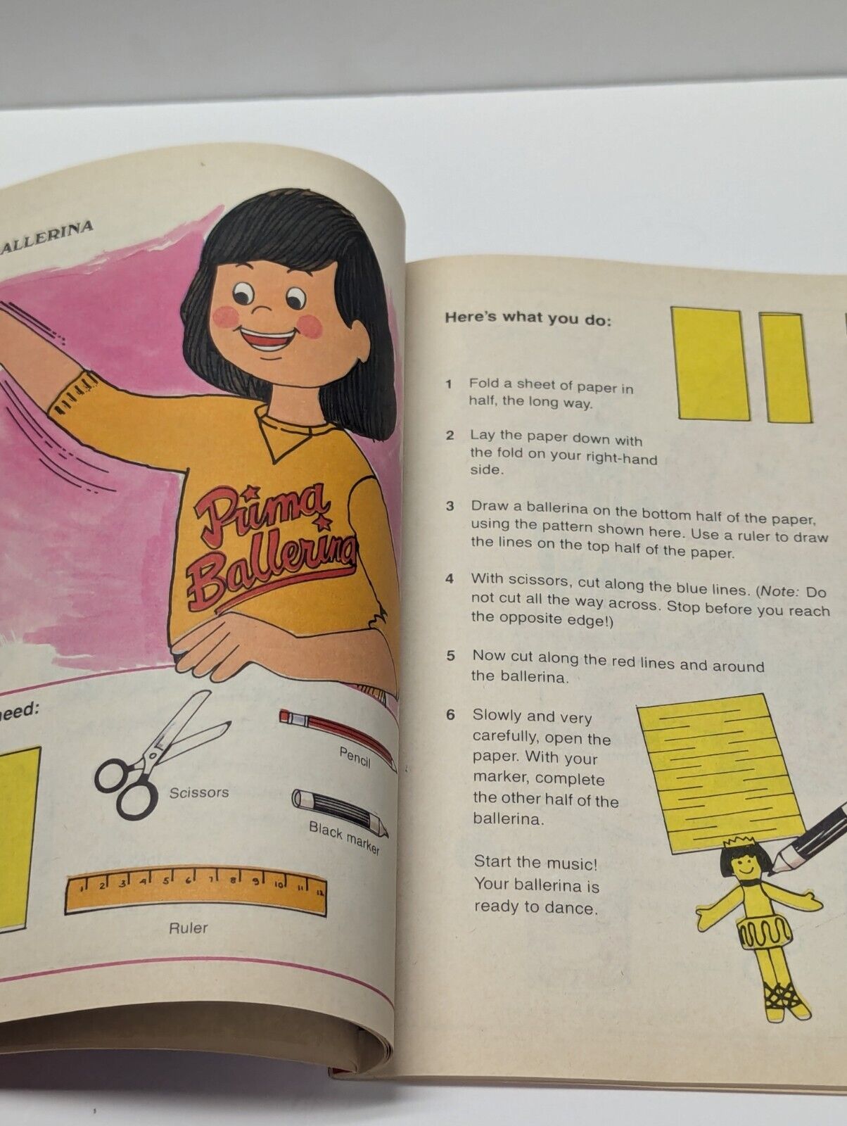 Fun with Paper by Robyn Supraner 1981 VINTAGE BOOK