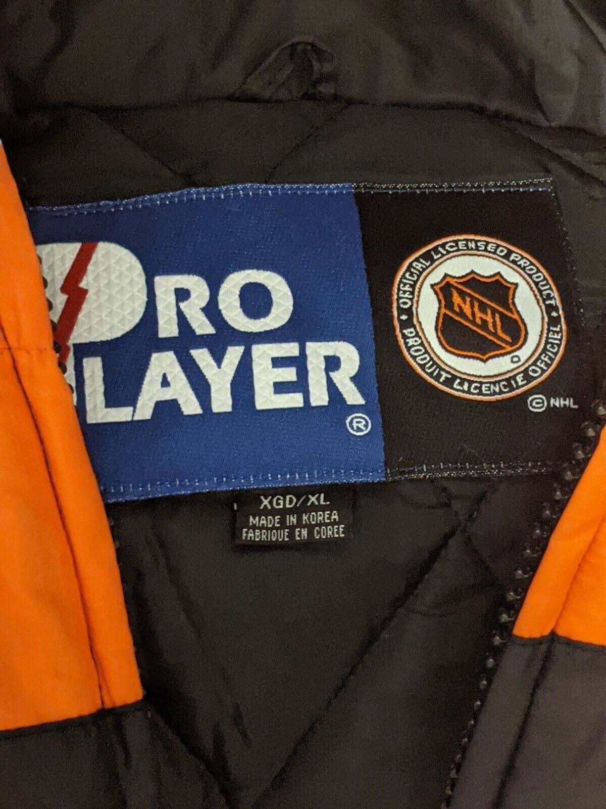Vintage Pro Player Philadelphia Flyers NHL Winter Jacket  Men's XL