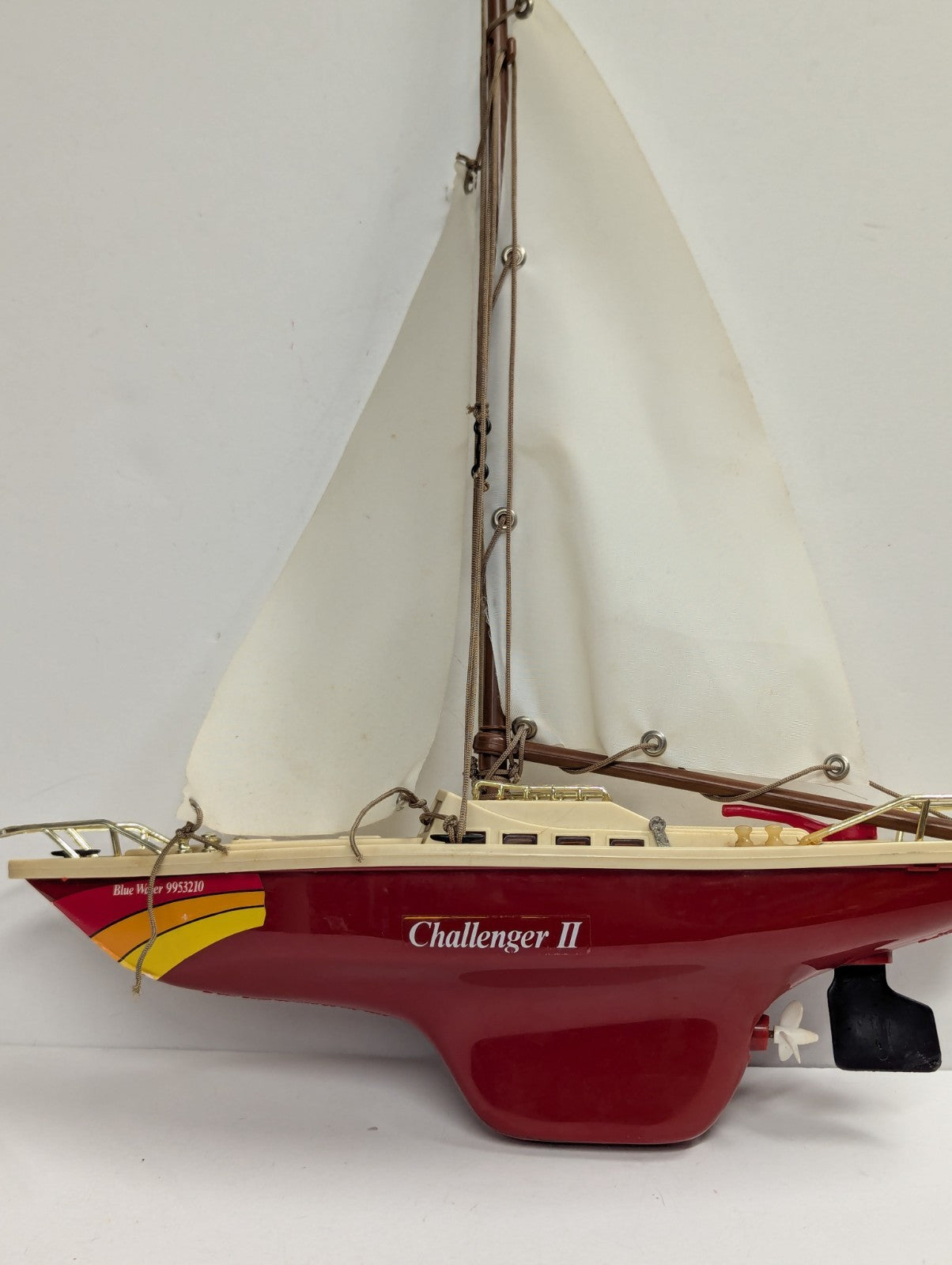New Bright Kenworth Hauler Sail Boat Challenger ll 1985 Vintage *BOAT ONLY*