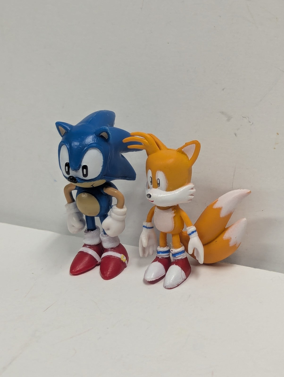 Sonic The Hedgehog 2" SONIC & TAILS PVC Figures SEGA 