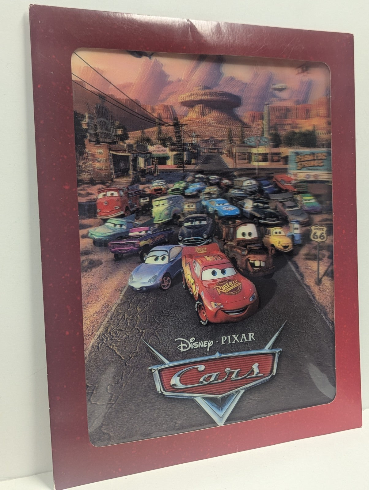 CARS Disney Pixar Lenticular Holographic 3D Limited Edition EX Print Bestbuy