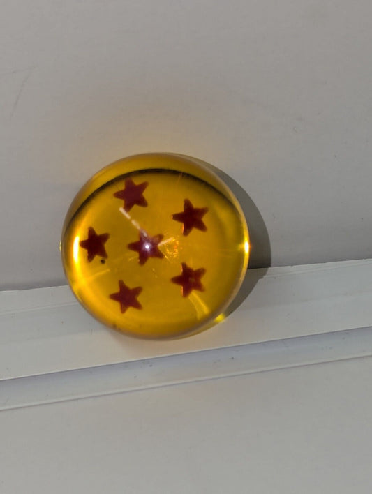 Dragon Ball or Dragonball, Hard Plastic Dragon Ball 5 Star