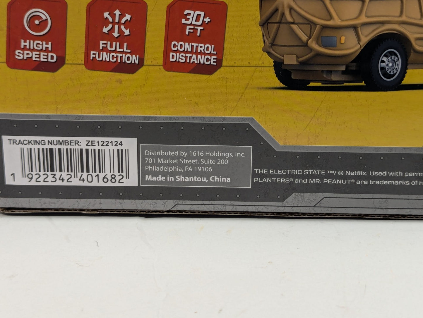 Netflix The Electric State: The NutMobile Remote Control Car Sealed