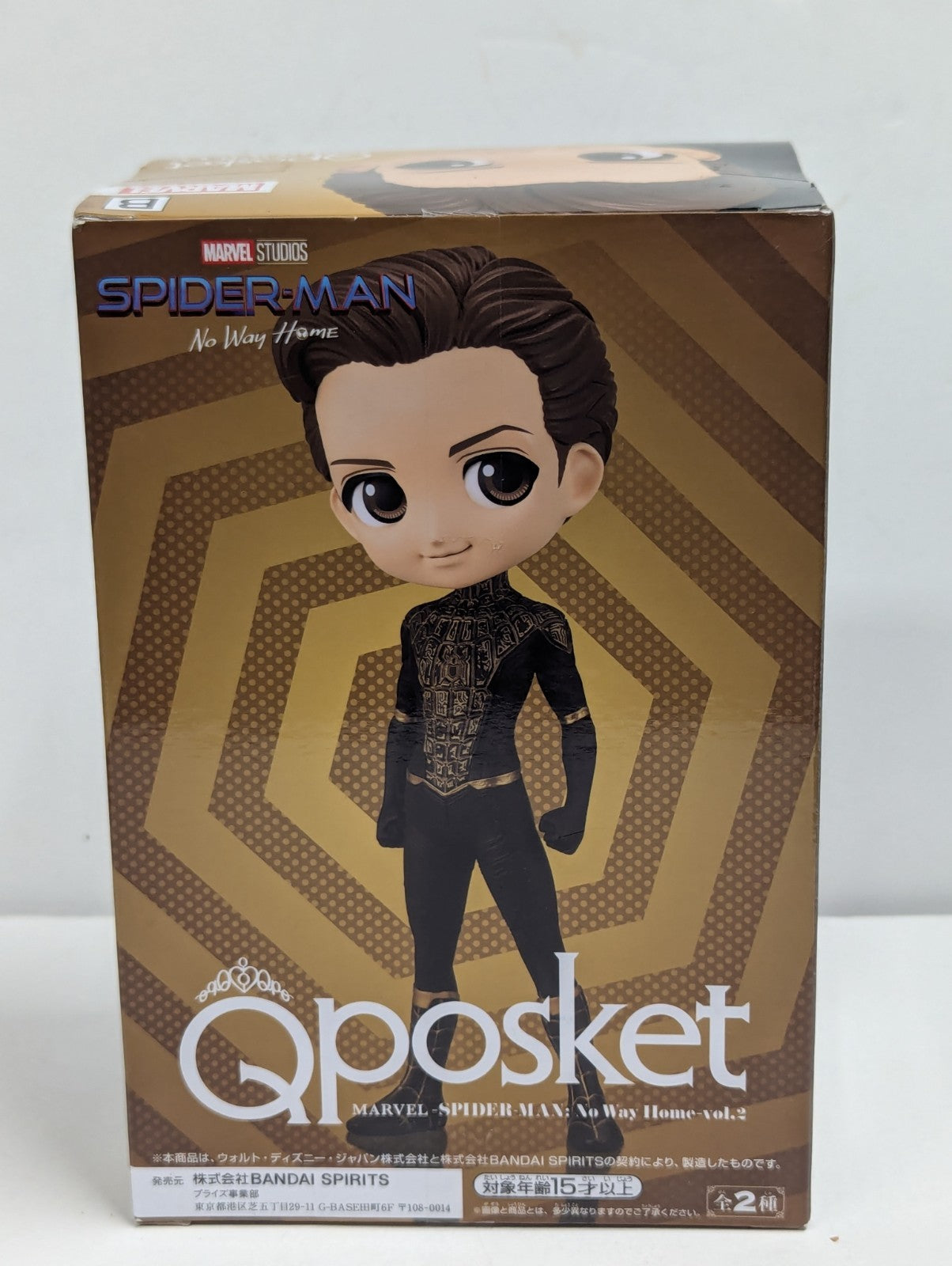 Q posket Marvel SPIDER-MAN: No Way Home Vol. 2 Type B No Way Home Black & Gold 