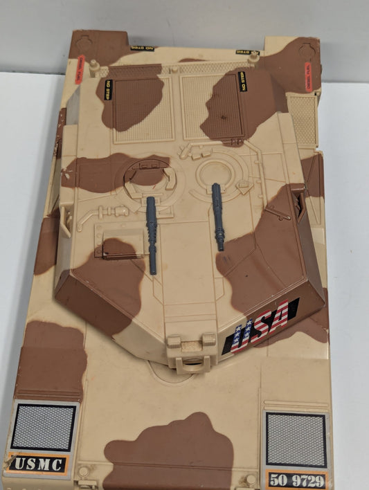 1993 Vintage Micro Machine USMC Military Battle Tank Playset Galoob Incomplete 