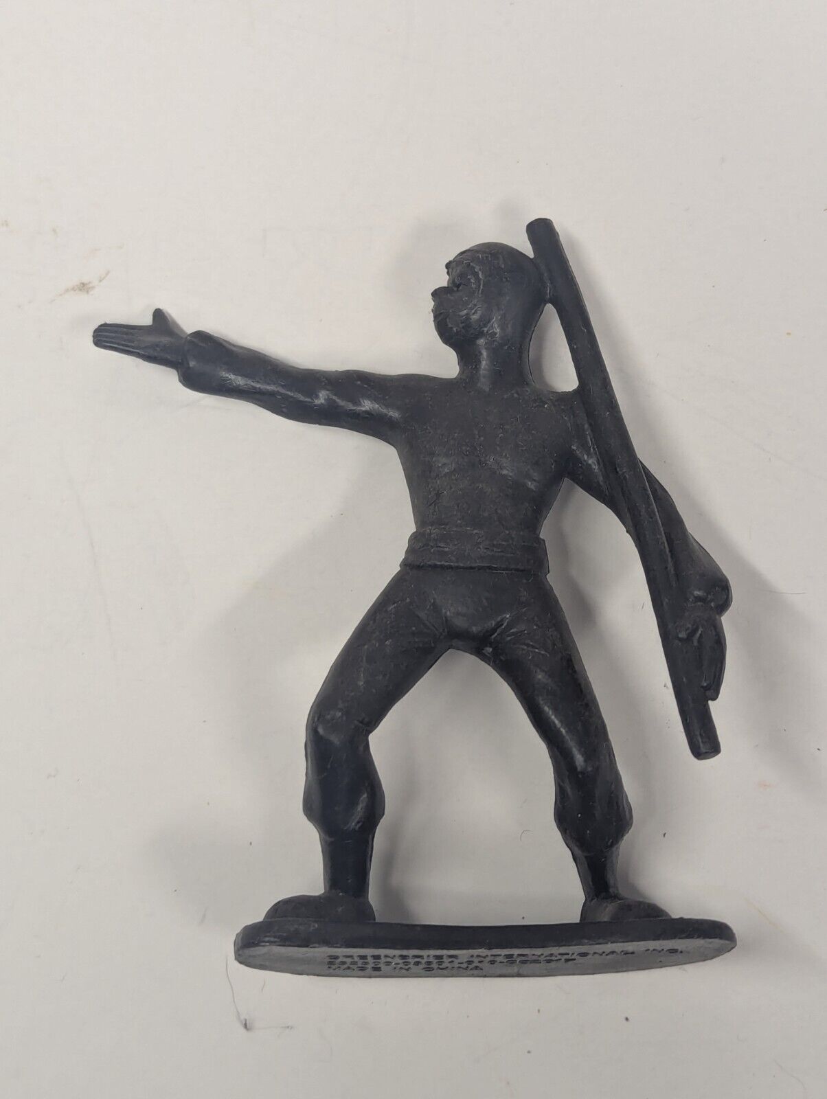 VINTAGE GREENBRIER INTERNATIONAL  4"  Lot Of 6 Figures Ninja Red/Black